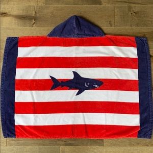 COPY - Pottery Barn Kids shark hood towel